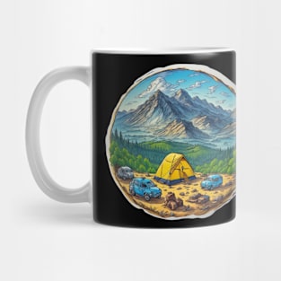 Camping Adventure Since Family Funny Mug